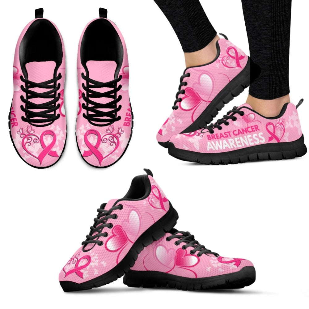 Ovarian Breast Cancer Leukaemia Awareness Womens Sneakers Shoes