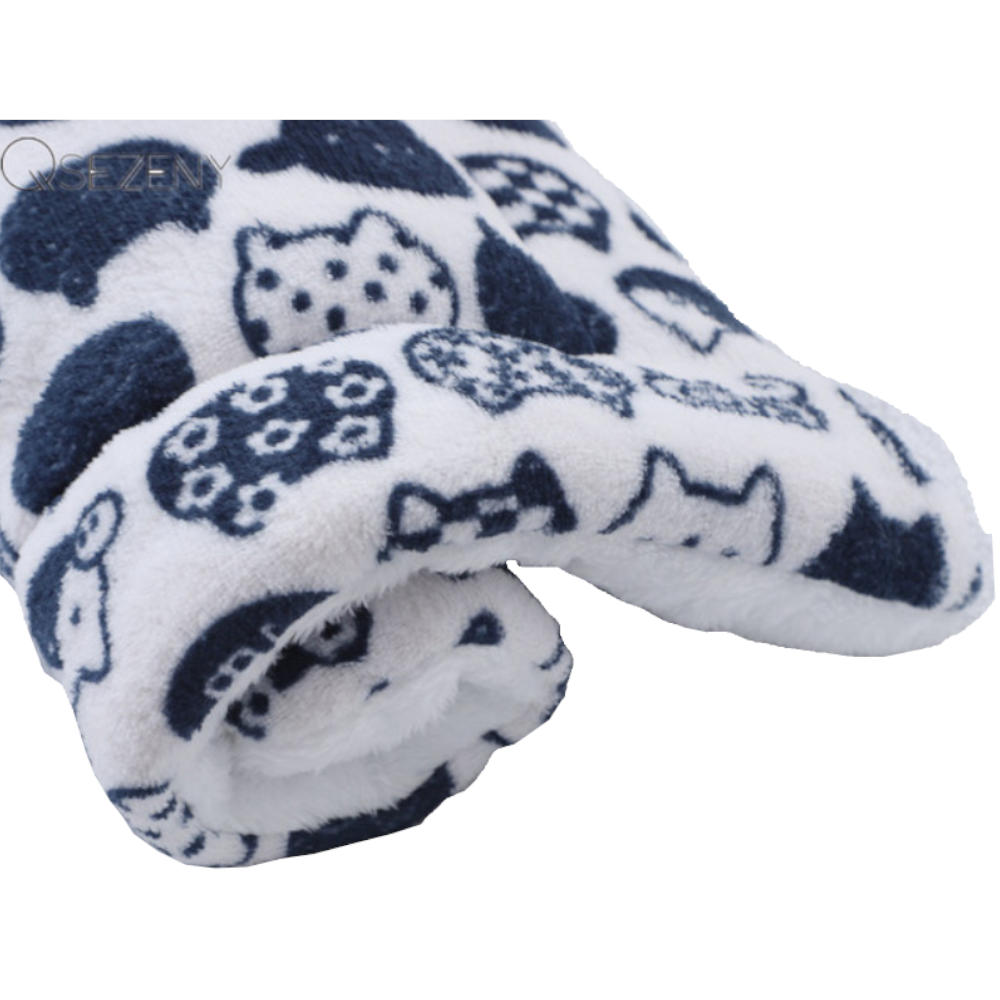 Soft Coral Fleece Warm Winter Dog Bed Pet Mat