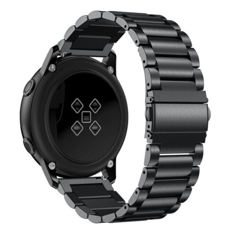 Stainless Steel Watch Band Strap For Samsung Galaxy Active 40Mm Sm R500 Black