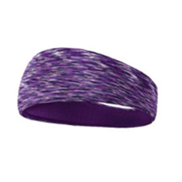 Sweat Absorbent Headband Men Women Running Hair Band Yoga Fitness Riding Dance Sports