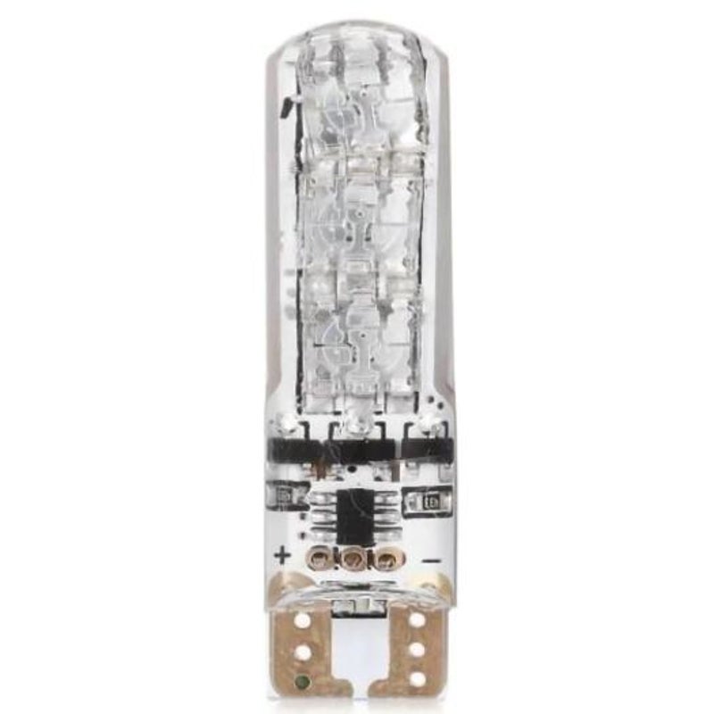 T10 5050 Smd Rgb Car Width Lamp Remote Control Dome Reading Light 2Pcs