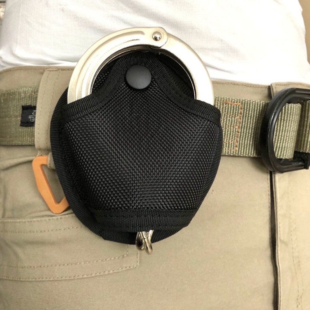 Tactical Waist Pockets Handcuff Holder Bag Multi Functional Universal Quick Pull Case Pouch Accessories