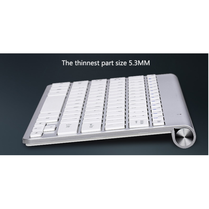 Wireless Keyboard Mouse Compact Set For Ios Windows Android Office Supplies