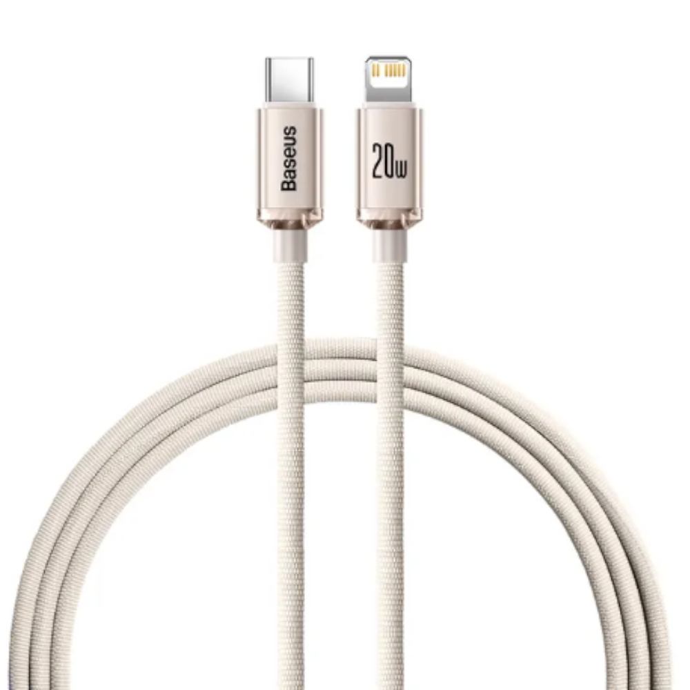 Type C To Lightning 20W Cable For Iphone Fast Charging Line Braided Tpe