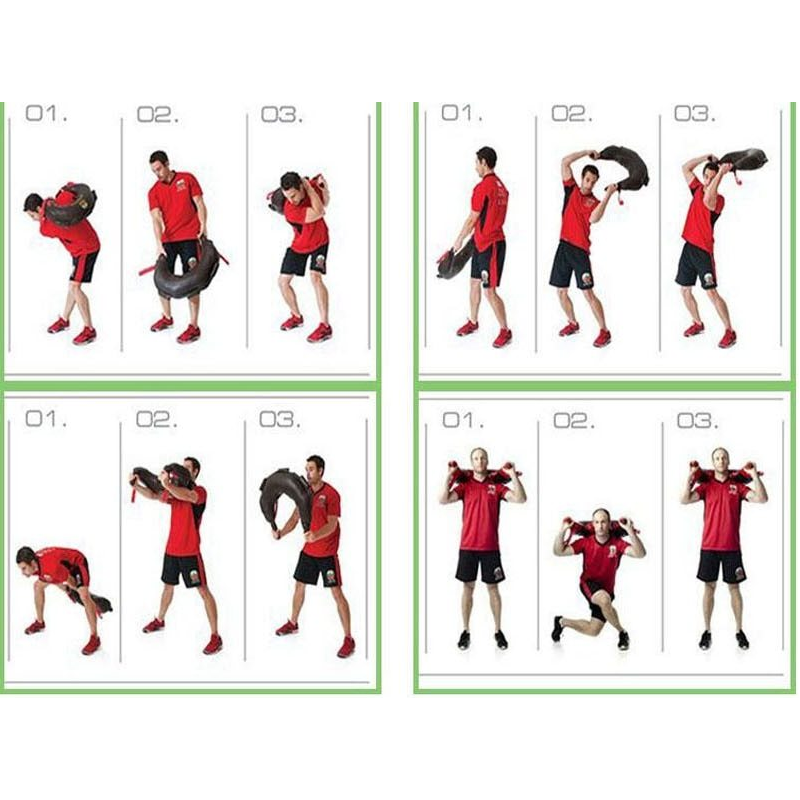 Unfilled Bulgarian Power Bag Mma Boxing Crossfit Training Weights Gym Fitness Equipment
