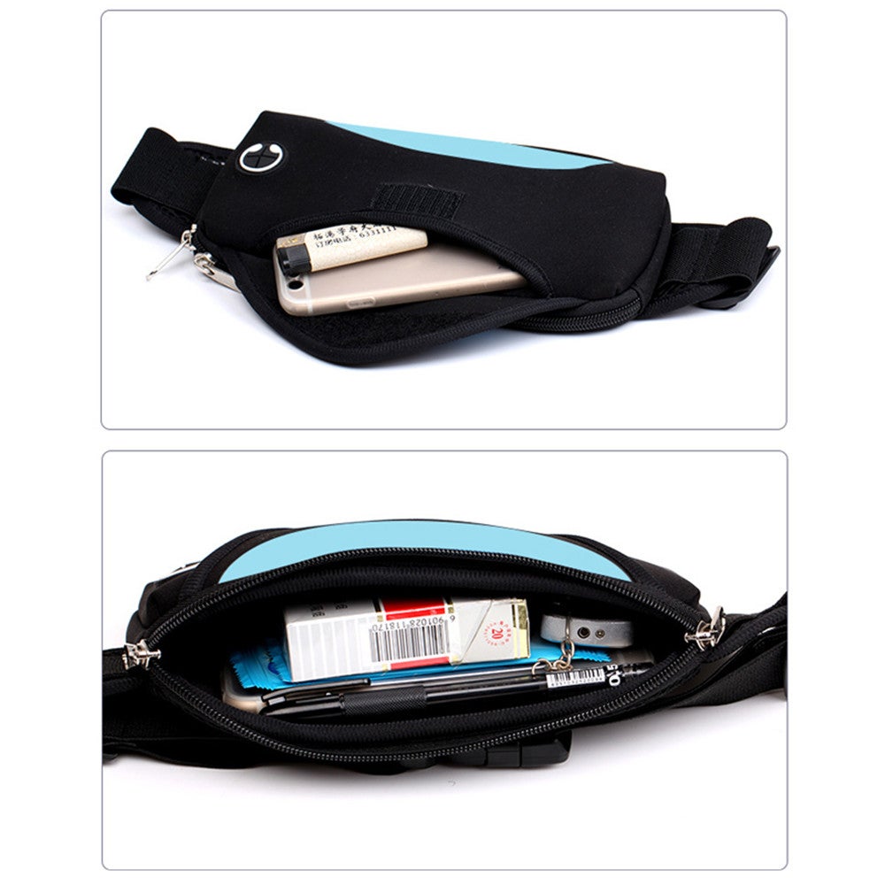 Unisex Waterproof Running Waist Bag Sport Pack Mobile Phone Holder Gym Fitness Belt