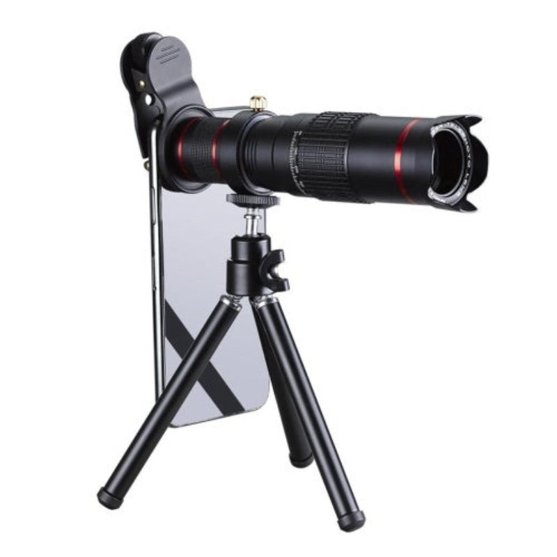 Universal 22X Zoom Telescope Camera Lens With Tripod Mount And Mobile Phone Clip