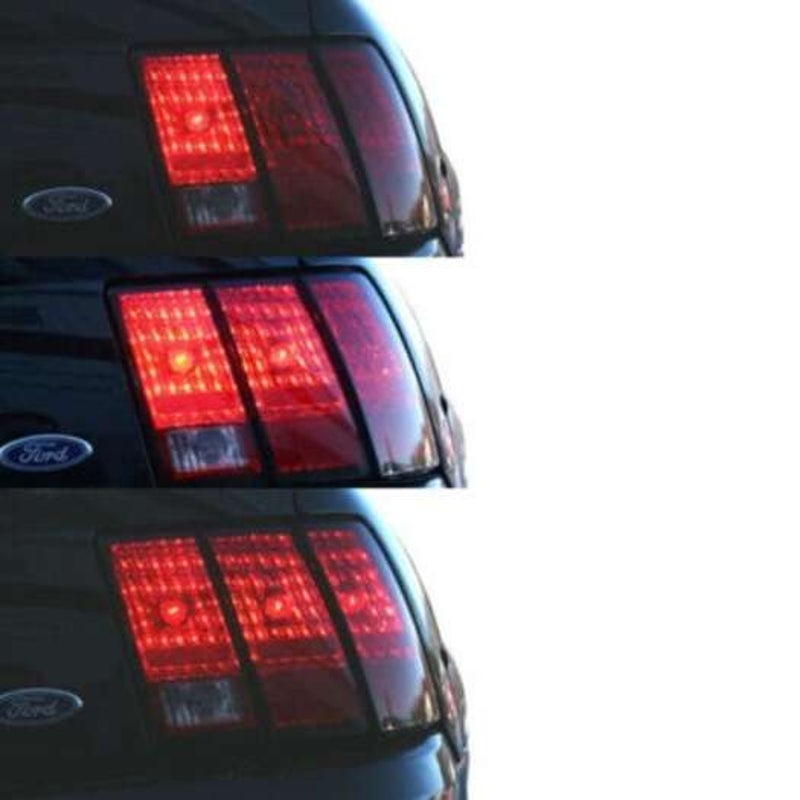 Universal 3 Step Sequential Chase Flash Module Boxes For Car Turn Signal Light Black