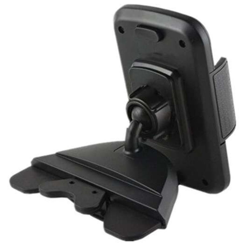 Universal Cd Slot Smartphone Car Mount Holder For Iphone Samsung All Smartphones Black