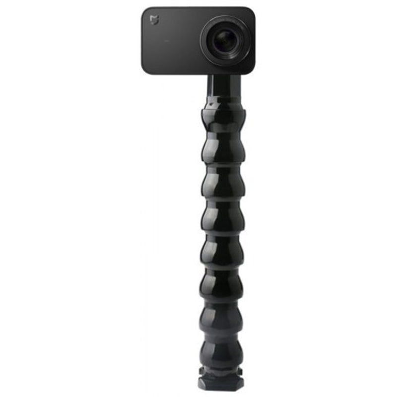 Universal Gooseneck Flexible Jaws Clamp Mount Clip Arm Monopod For Gopro Hero7 / 6 Yi Action Camera Black 2Pcs