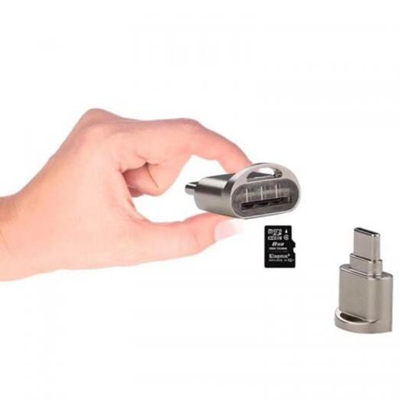 Usb 3.1 Type C Card Reader Converter Silver