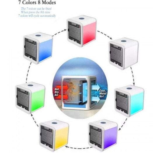 Air Purifiers Humidifier Portable Cooling Night Light Conditioner