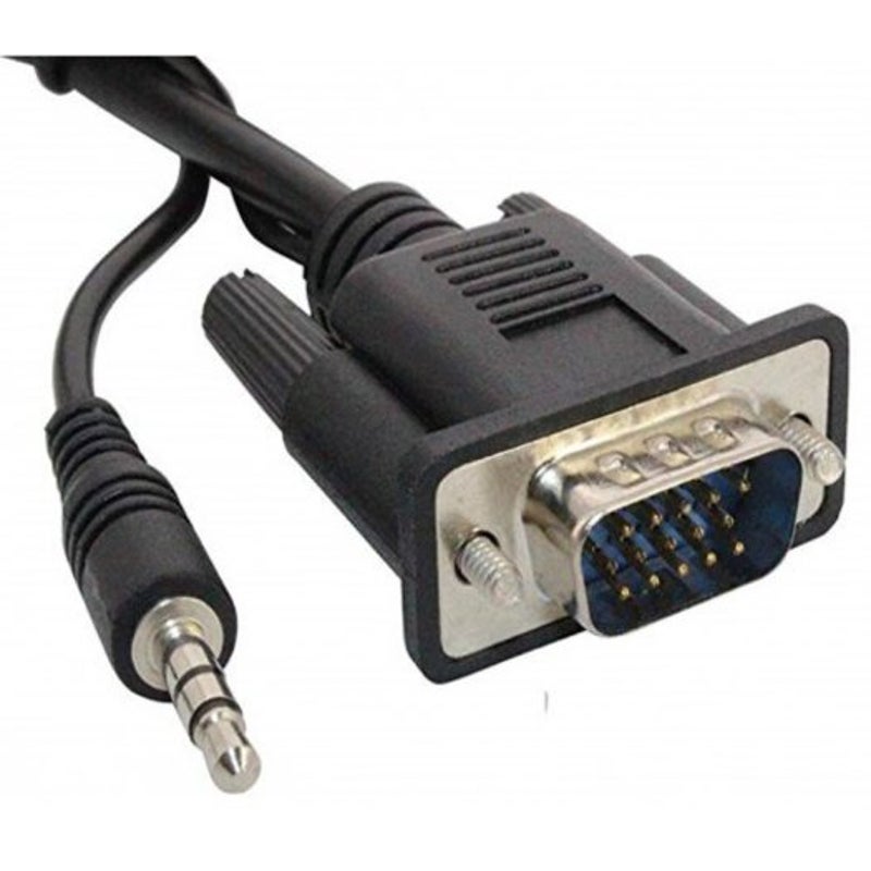 1080P Full Hd Vga To Hd-Compatible Converter Adapter Cable With Audio Output