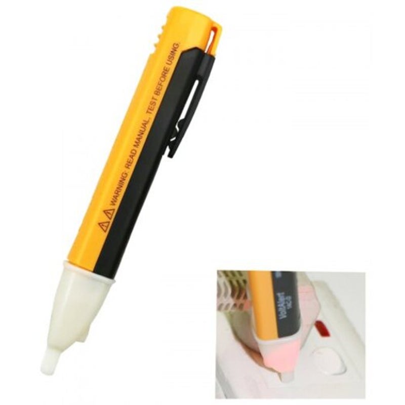 Voltage Detector Sensor Test Pen Electrical Equipment Yellow