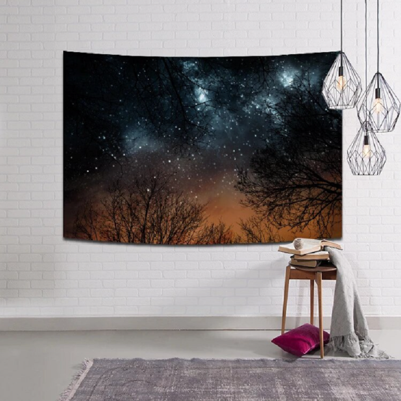 Wall Hanging Decor Nature Art Polyester Fabric Tapestry For Dorm Room Bedroomliving 40 Inch X 60 100Cmx150cm 877