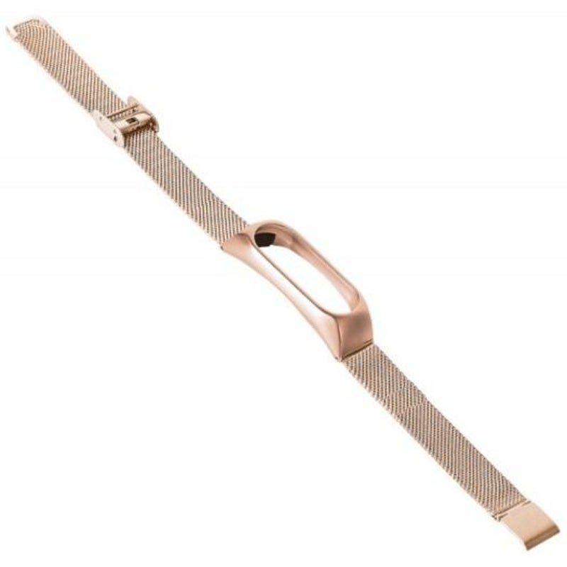 Watch Strap Protective Case For Xiaomi Mi Band 2 Rose Gold