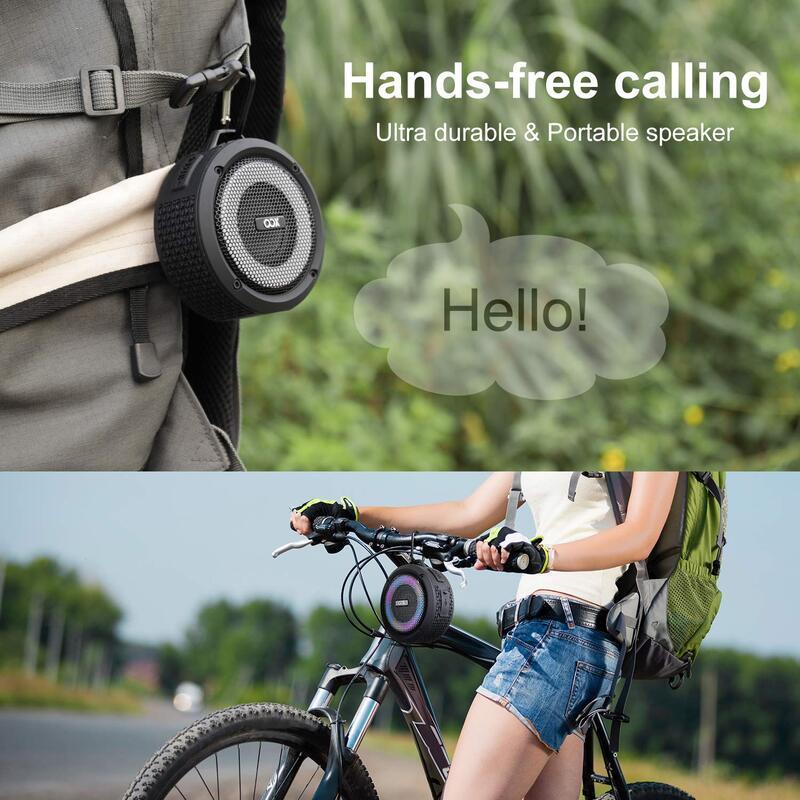 Smart Speakers Outdoor Waterproof Floating Wireless Bluetooth With Led Lights