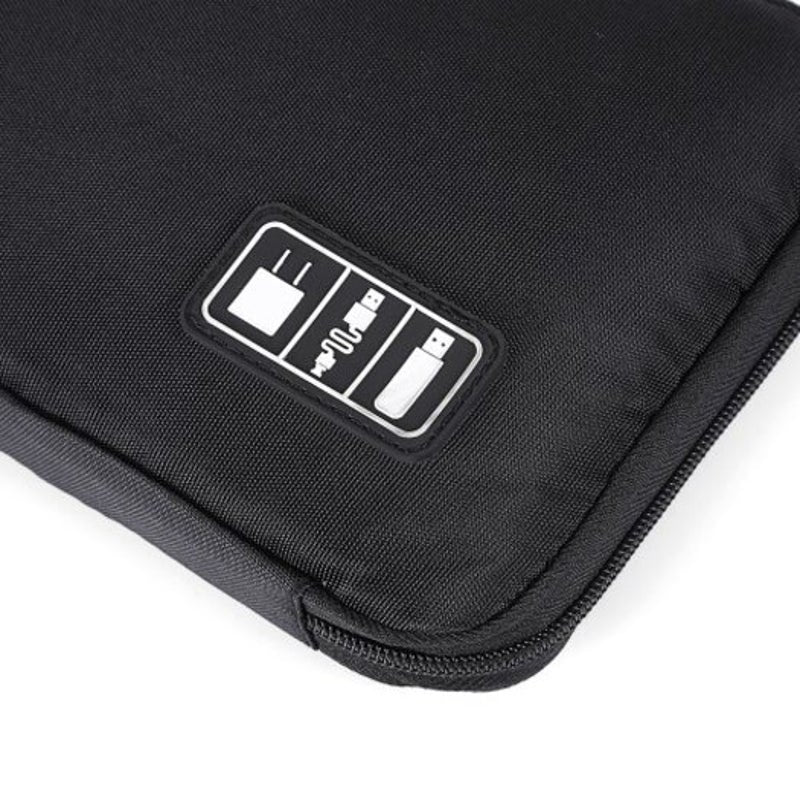 Waterproof Travel Carry Protective Pouch Case Nylon Bag Black