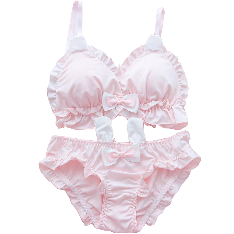 White Or Pink Rabbit Lingerie Set Women Cosplay