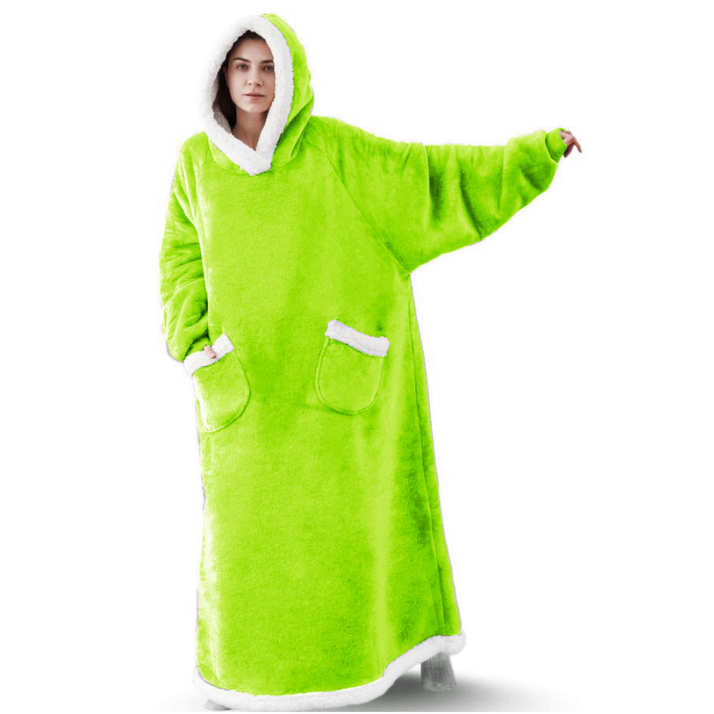 Winter Oversized Wearable Blanket Fleece Hoodies