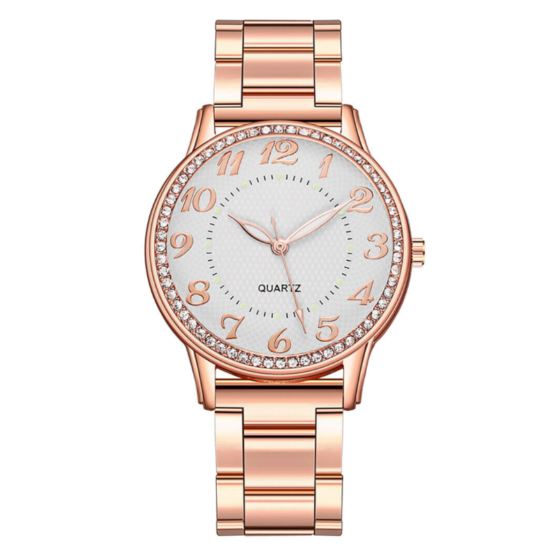 Veile Studios Women Luxury Business Stainless Steel Quartz Watch