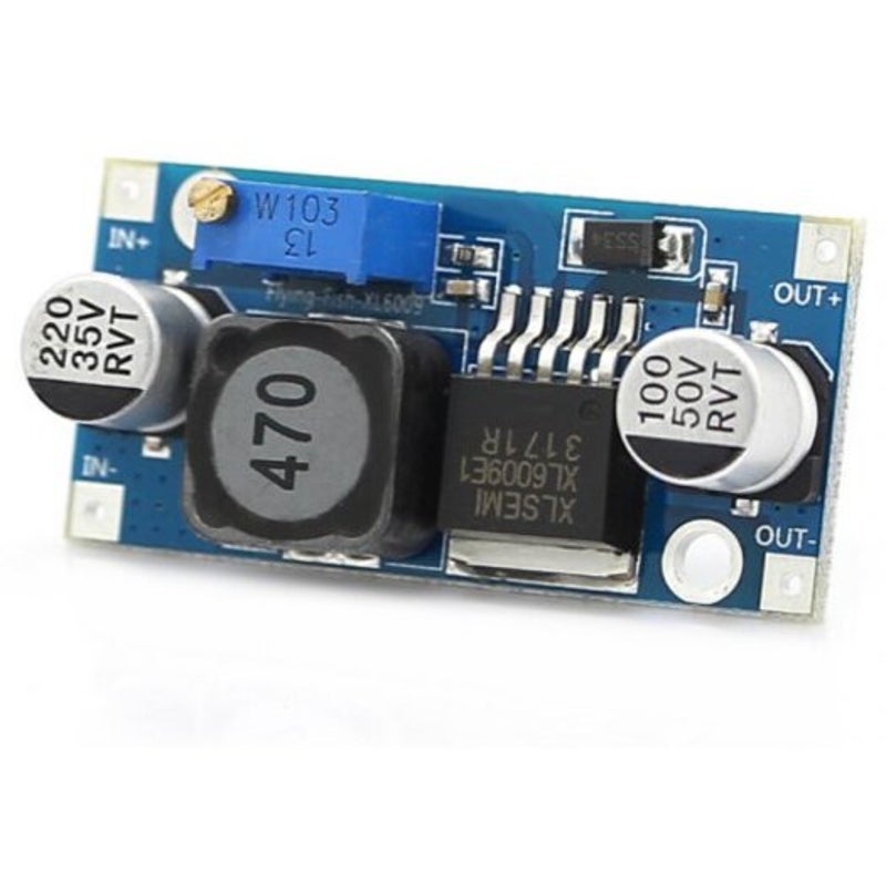 Xl6009 Step Up Module Blue