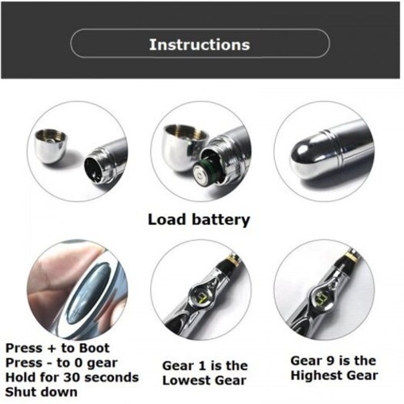 Zen Pen Electronic Accupuncture With Laser Acupuncture Magnetic Needle Contacts Chech