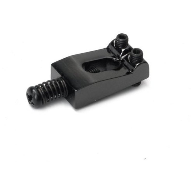 Zinc Alloy Guitar Bridge Saddle 6Pcs Black