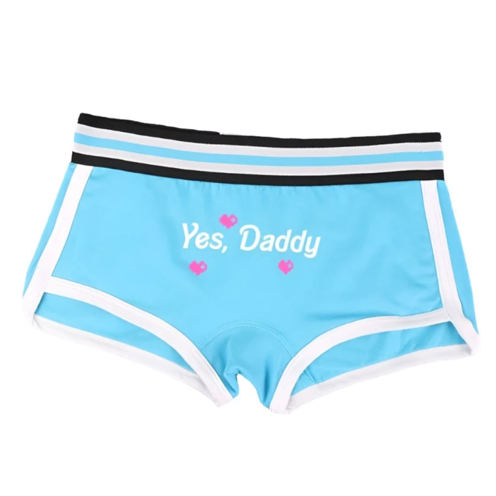 Yes Daddy Lovely Hot Sexy Panties Cotton Underwear For Woman Girls Boyshorts Women Comfortable Cute Shorts