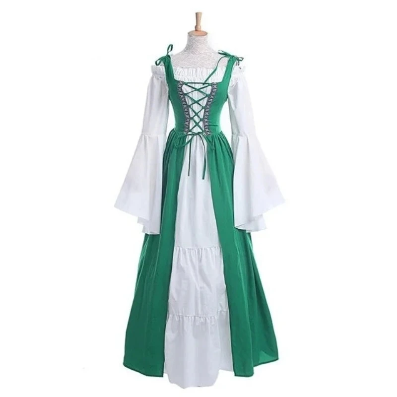 S-6Xl Medieval Dress Cosplay Halloween Costumes Women Palace Carnival Party Princess Female Victorian Robe