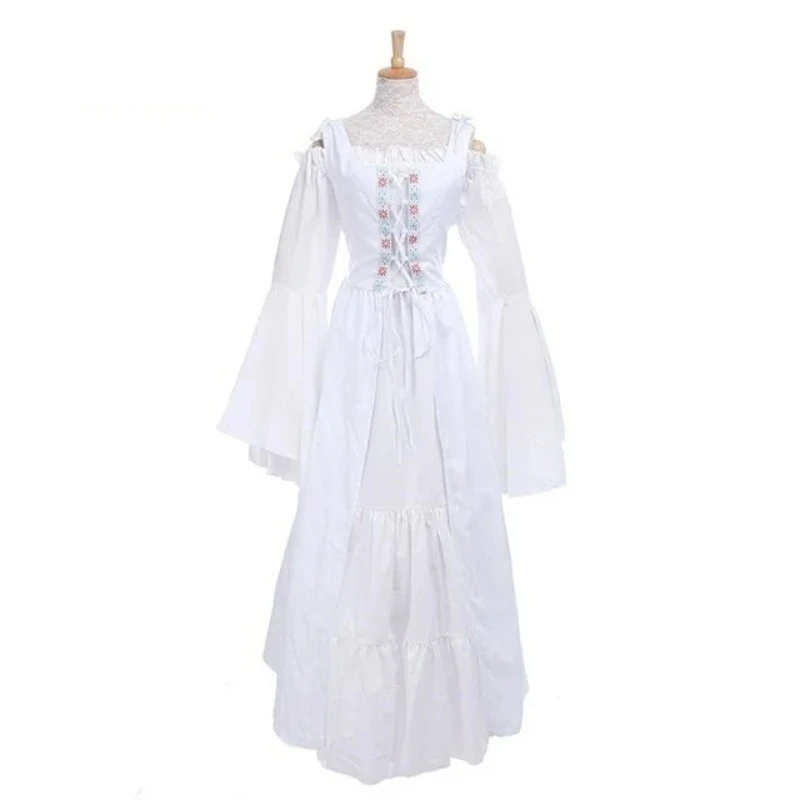S-6Xl Medieval Dress Cosplay Halloween Costumes Women Palace Carnival Party Princess Female Victorian Robe