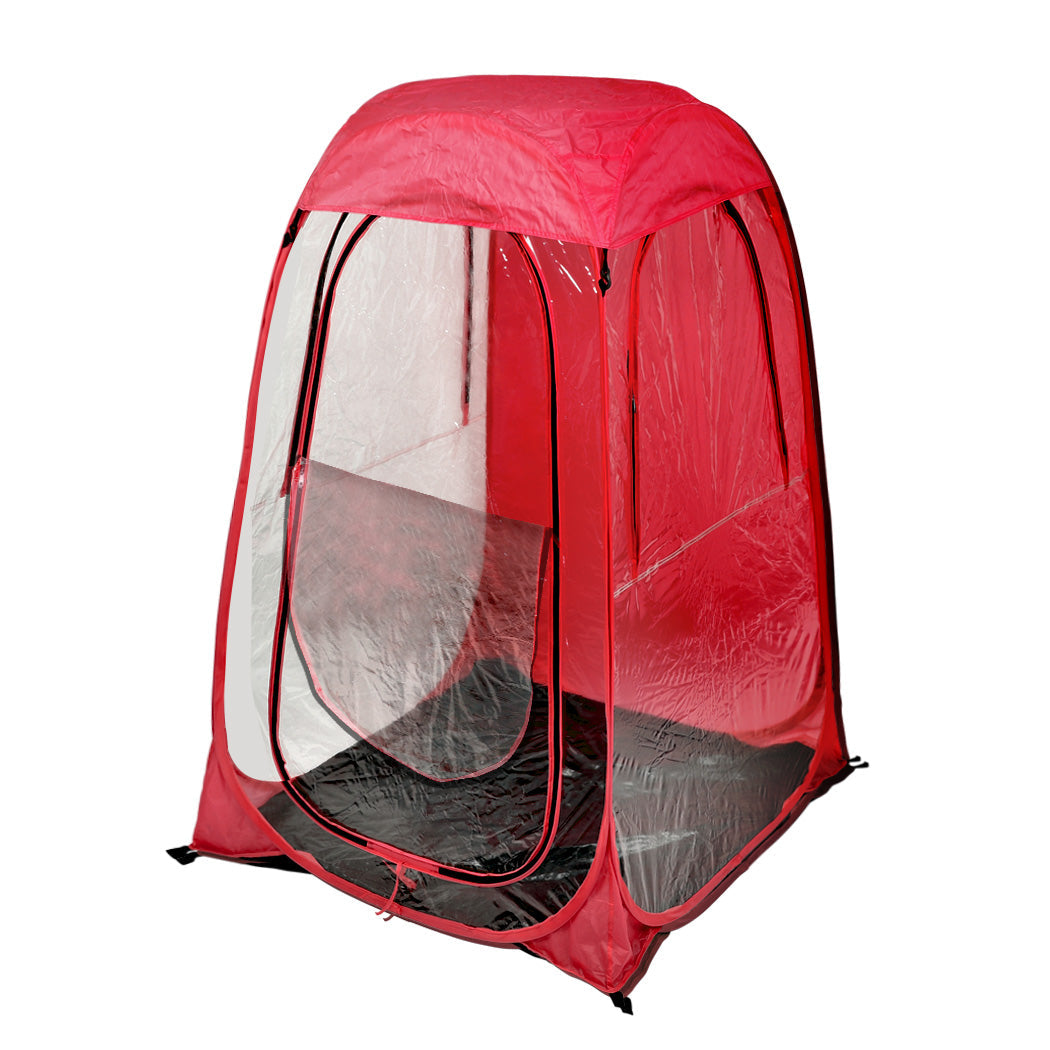Mountview Pop Up Tent Camping Outdoor Red Portable For Adventure