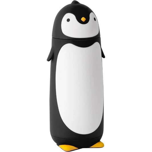 Penguin Stainless Steel Vacuum Thermos Travel Mug Tea Water Bottle Coffee Flask For Kids Children Student 9.5Oz