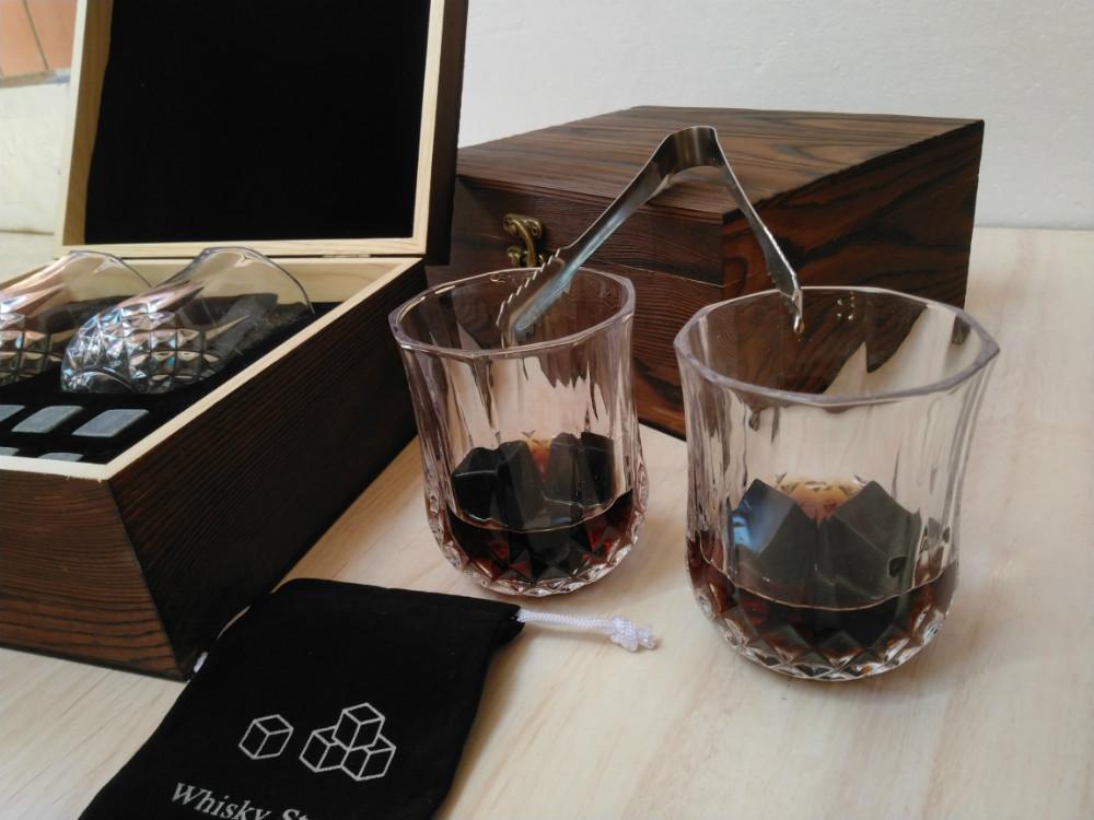 Whisky Stones Drinking Glass Gift Pack 'S Day