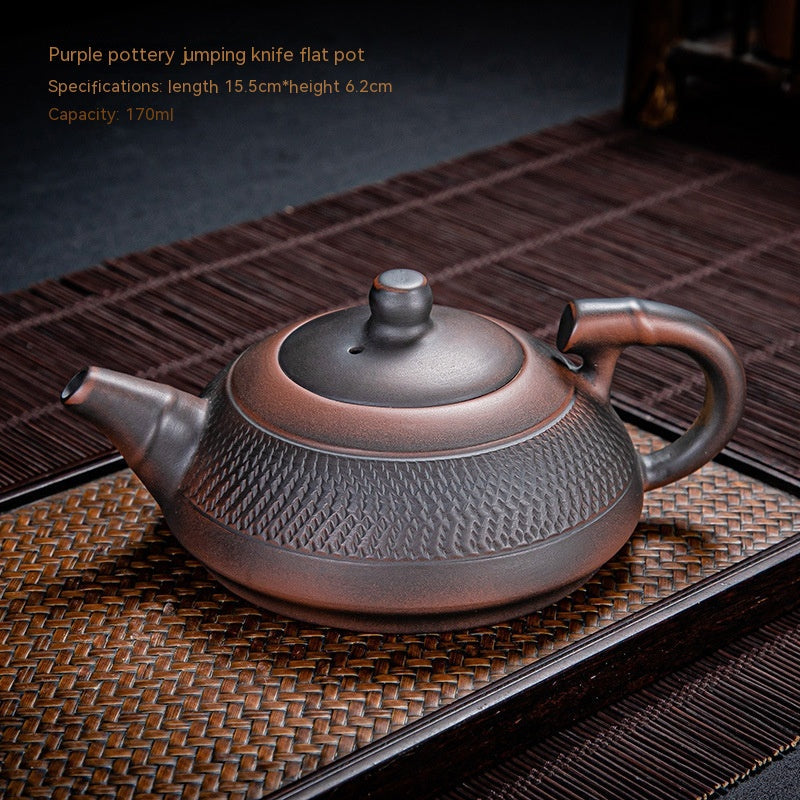 Purple Clay Pot Ceramic Household Creative Kung Fu Tea Set Product Information