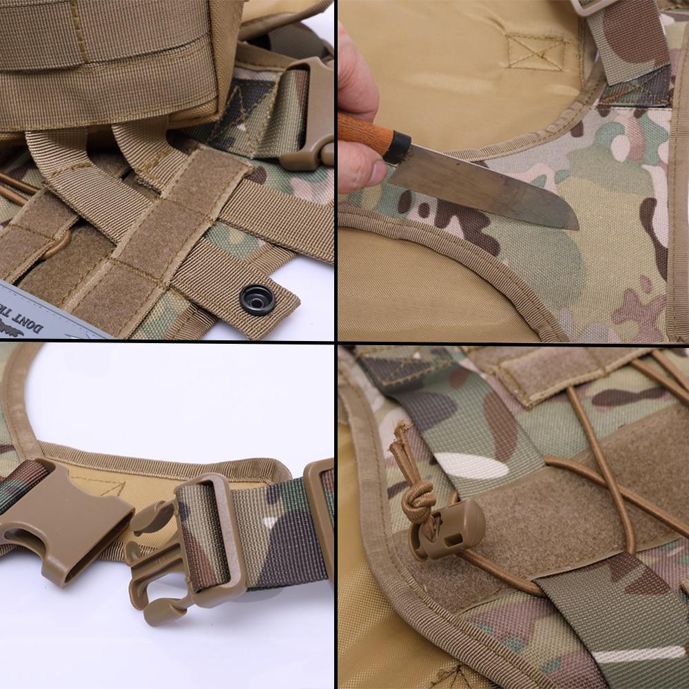 Tactical Dog Harness Vest With Handle Leash