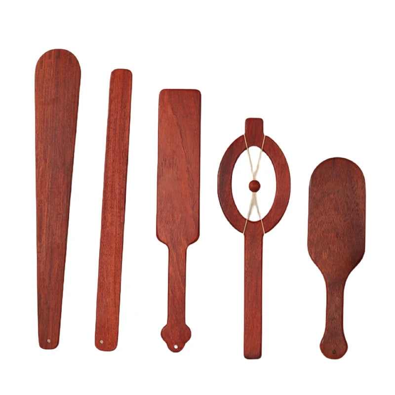 Erotic Spanking Paddle With Smooth Rosewood Flap Whip For Fetish Bdsm Fantasy Flogger Cosplay Slave Sex Toys