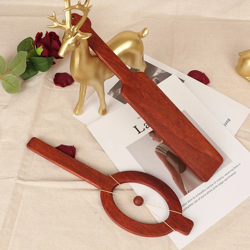 Erotic Spanking Paddle With Smooth Rosewood Flap Whip For Fetish Bdsm Fantasy Flogger Cosplay Slave Sex Toys