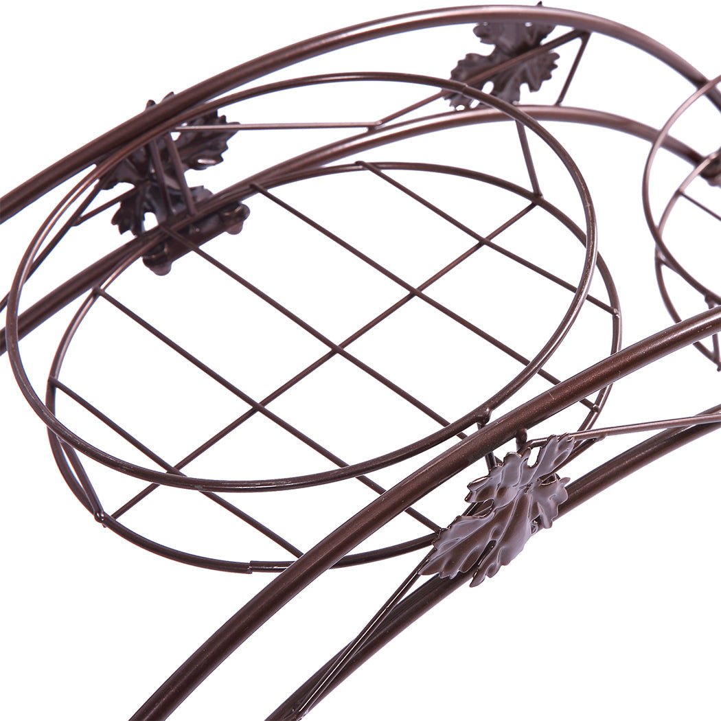 Plant Stand Outdoor Indoor Metal Bronze