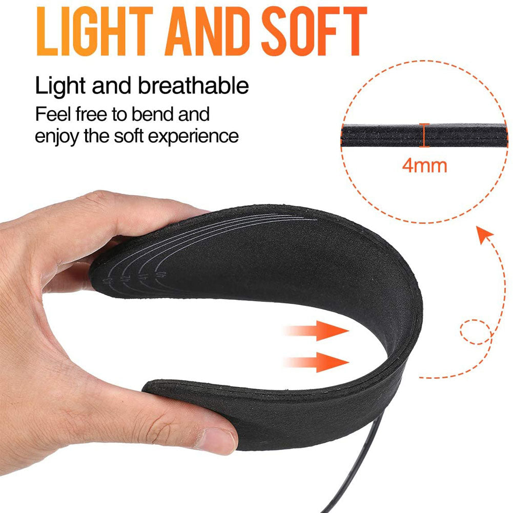 Usb Heated Shoes Insoles Can Be Cut Winter Warm Heating Pad Feet For Boots Sneaker