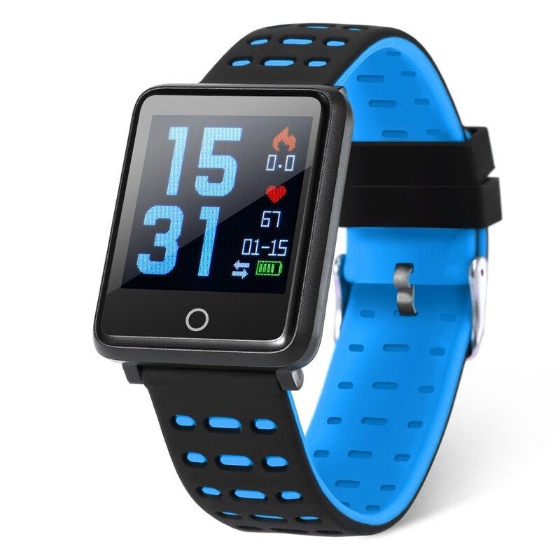 1.44 Inch Color Screen Smart Sport Bracelet Blood Pressure Heart Rate Monitor Fitness Activity Tracker Wristband Watch
