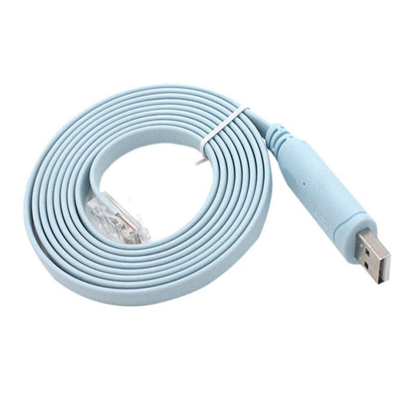 1.8M Usb To Rj45 For Cisco Console Cable Debug Line A7h5 H3c Hp Arba Huawei Router Rollover