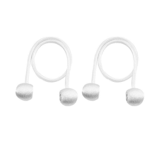 Curtains 1 Or 2 Pairs Of Clips Magnetic Ball Holdbacks Tiebacks Backs Buckle