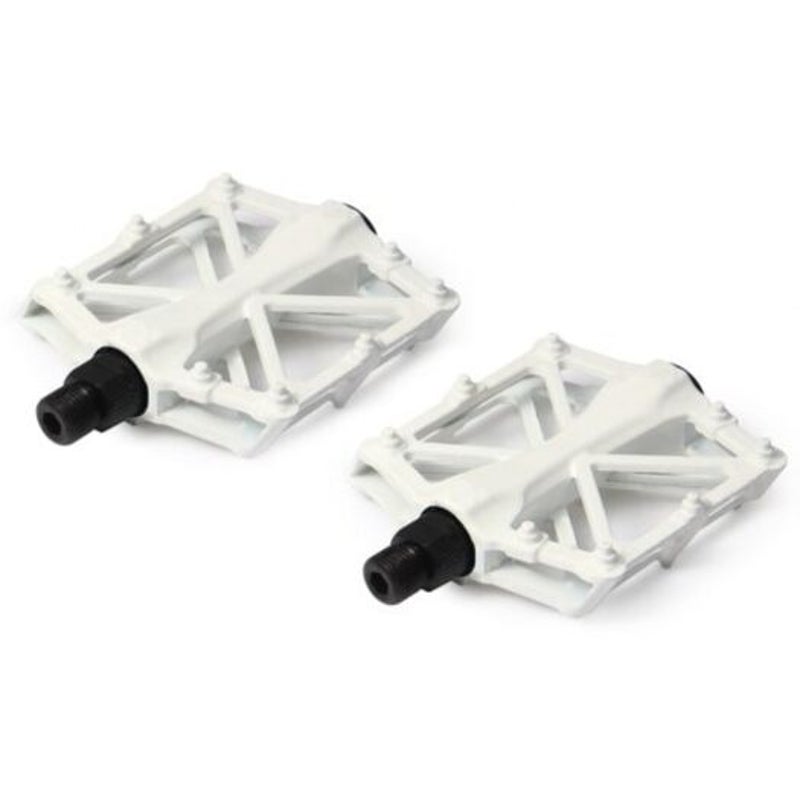 Aluminum Alloy Mtb Bmx Fixed Gear Pedals For Bicycle Cycling White