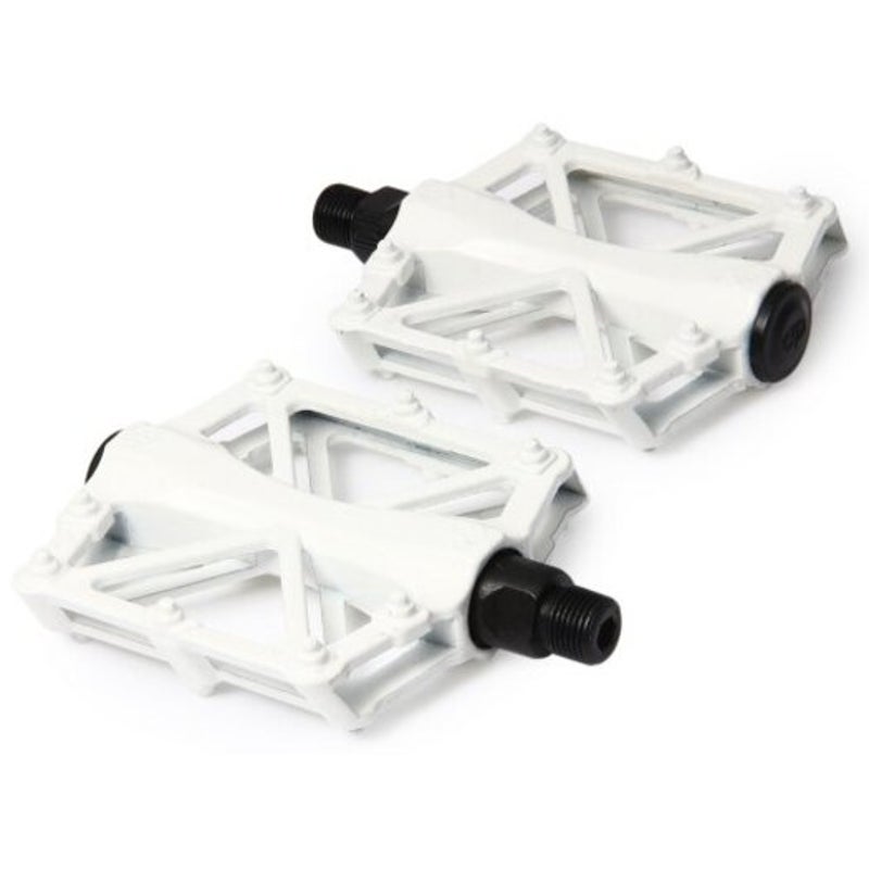 Aluminum Alloy Mtb Bmx Fixed Gear Pedals For Bicycle Cycling White