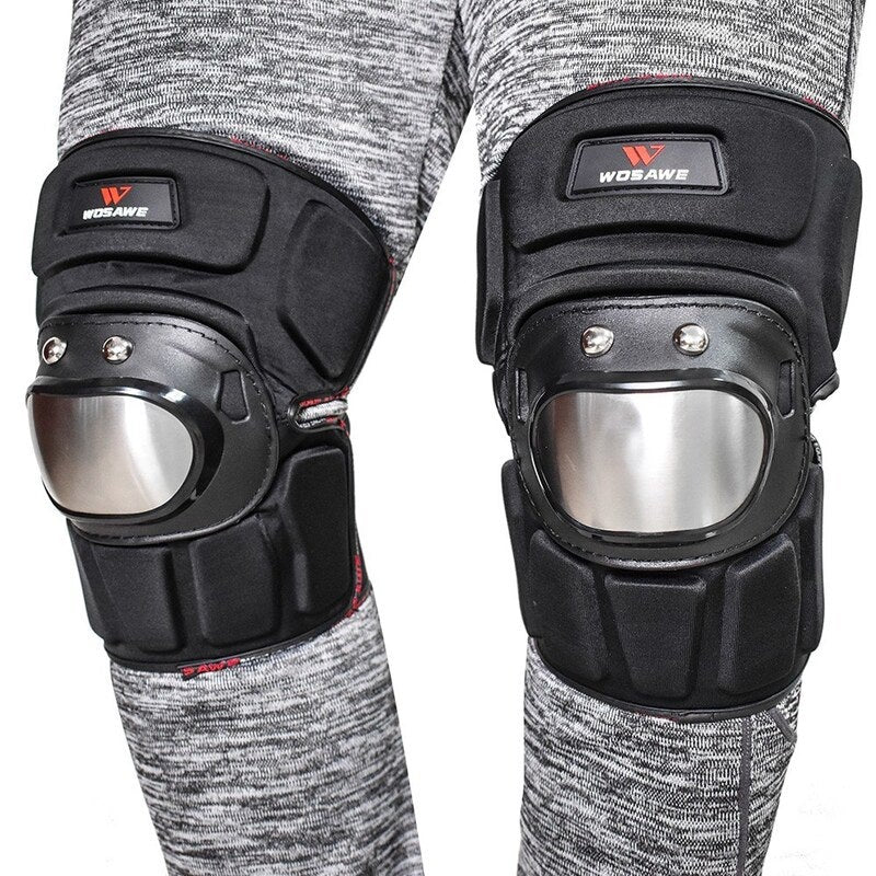 Cycling Knee Brace Mtb Bike Motorcycle Pads Guards Outdoor Sports Protector Gear 2