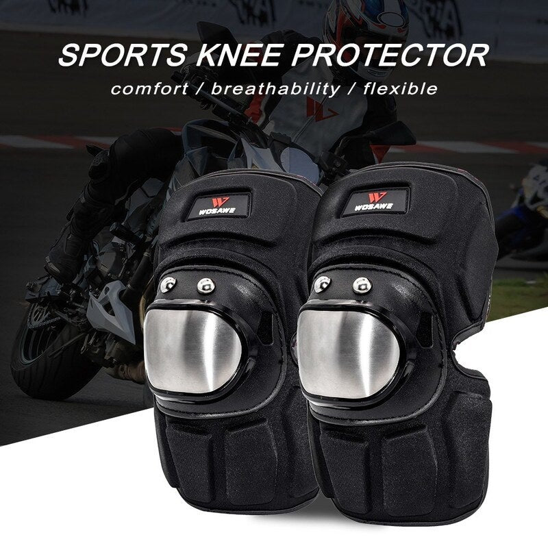 Cycling Knee Brace Mtb Bike Motorcycle Pads Guards Outdoor Sports Protector Gear 2