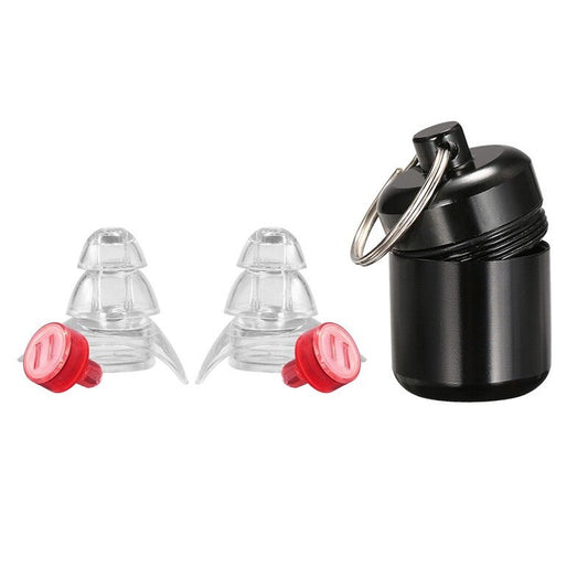 Noise Cancelling Ear Plugs Red2