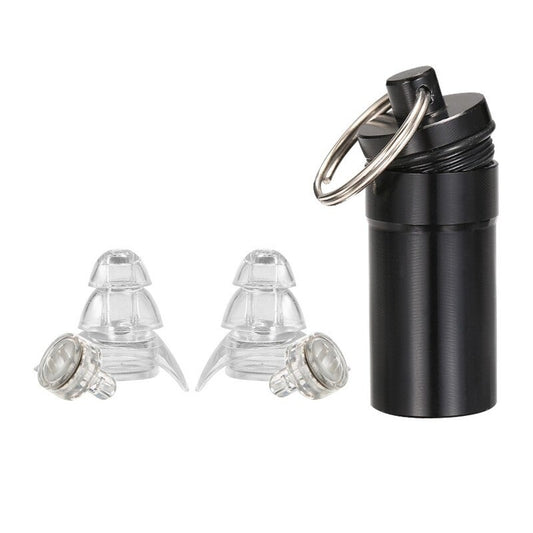Noise Cancelling Ear Plugs Silver1