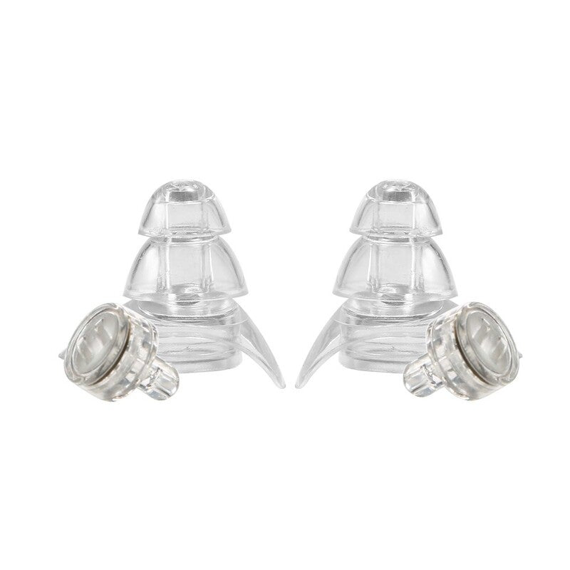 Noise Cancelling Ear Plugs Silver2